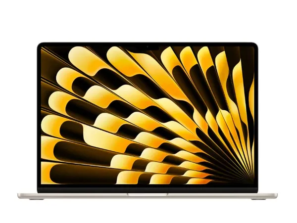 Laptop APPLE MacBook Air 15.3 M4 16GB 512GB Starlight - imagine 1