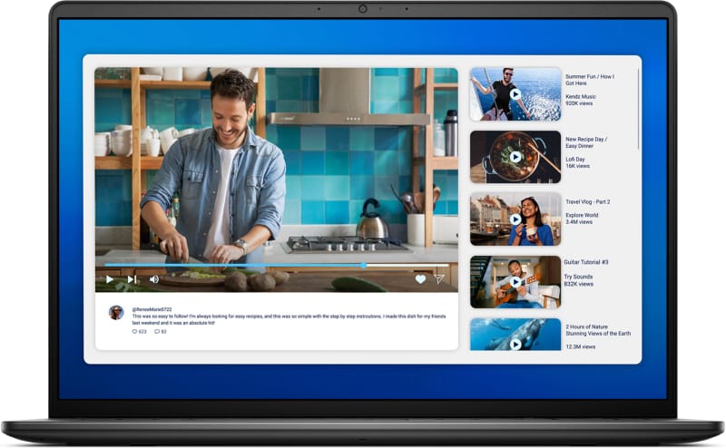Laptop DELL DC16250 Intel Core 7 150U 16 GB DDR5 1 TB Windows 11 Pro