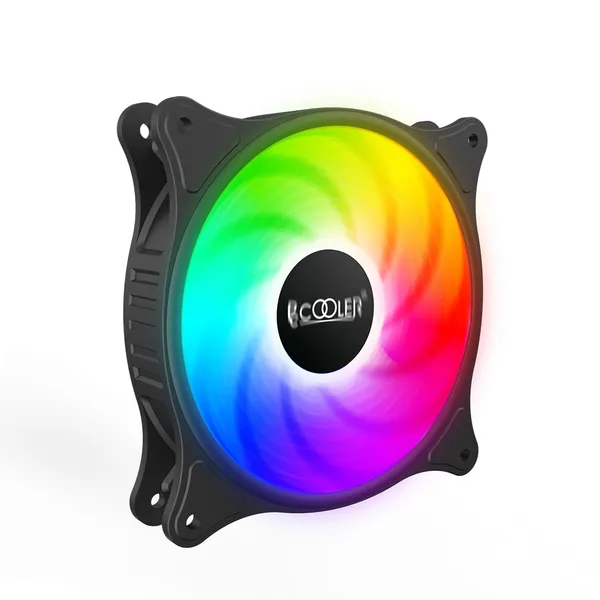 Ventilator PCCOOLER FX-120-3 120x120x25mm RGB LED Hydro Bearing - imagine 2