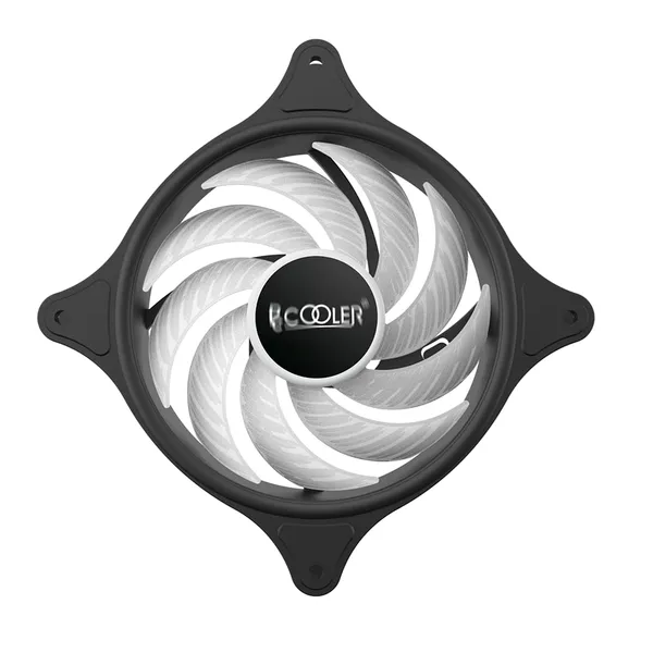Ventilator PCCOOLER FX-120-3 120x120x25mm RGB LED Hydro Bearing - imagine 5