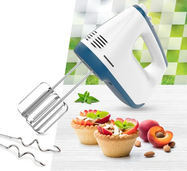 Mixer de Mână HEINNER HM-400BL 400W Alb-Albastru - imagine 2