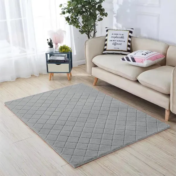 Covor Blanita LAVI 200x300 cm Gri Poliester