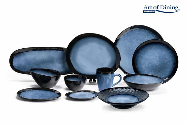 Farfurie ovală HEINNER Serenity Ceramică 21 cm - imagine 6