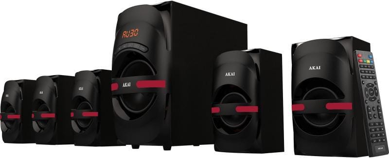 Sistem Audio 5.1 AKAI HT014A 105W Bluetooth Negru
