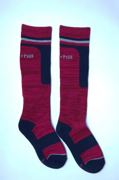 Șosete Ski EVERHILL Junior Roșu-Negru 30-32