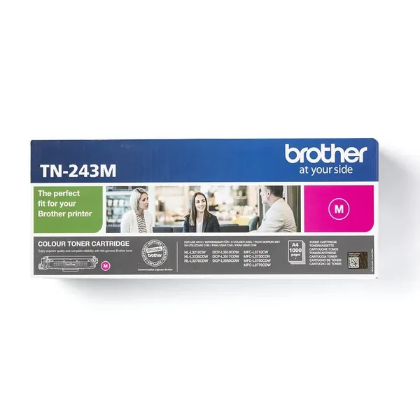 Toner BROTHER TN243M Magenta 1000 Pagini - imagine 2