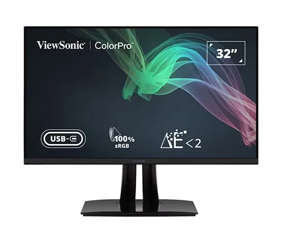 Monitor VIEWSONIC VP3256-4K 32" IPS 4K Negru