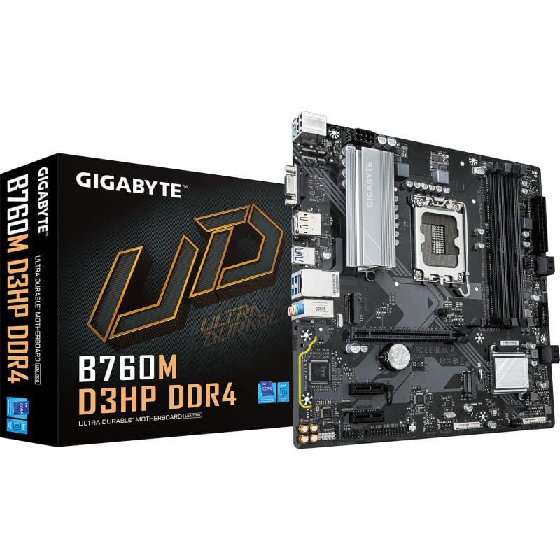 Placă de bază GIGABYTE B760M D3HP LGA1700 DDR4 mATX