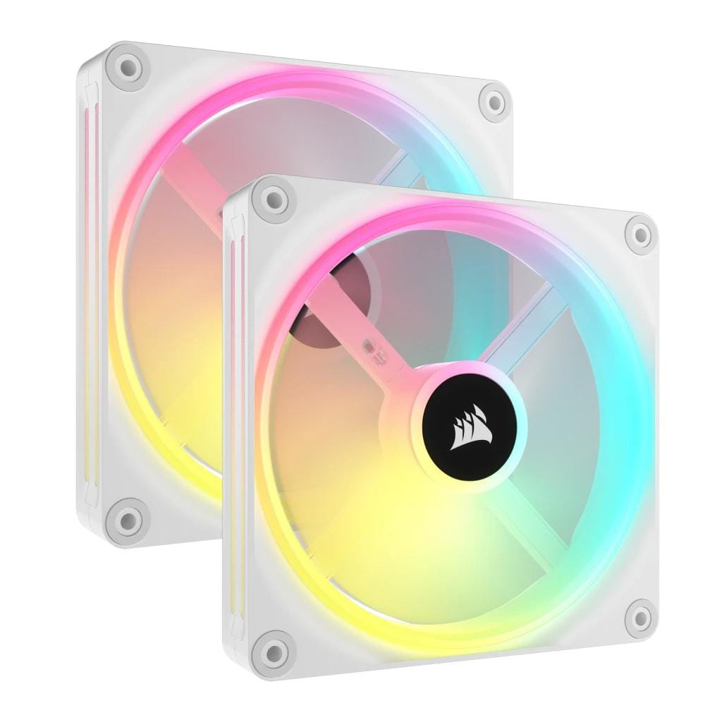 Ventilator Carcasă CORSAIR QX140 RGB Alb iCUE LINK
