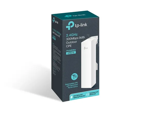 Access Point TP-LINK CPE210 Exterior Wireless N300 2.4 GHz 9dBi 2x2 MIMO - imagine 4