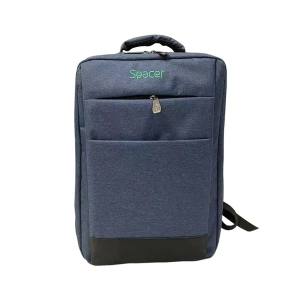 Rucsac SPACER New York Albastru 17 inch Waterproof - imagine 5