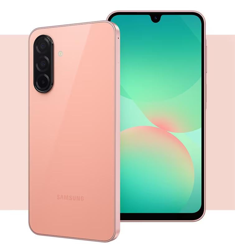 Telefon SAMSUNG A26 5G 6.7" 6GB 128GB DualSIM Peach Pink