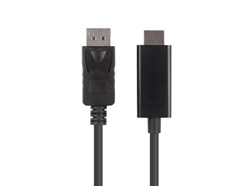 Cablu LANBERG DisplayPort-HDMI 1m Negru CA-DPHD-11CC-0010-BK