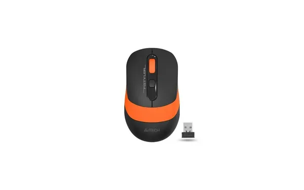 Mouse Gaming A4TECH FG10 Wireless 2000 DPI Negru-Portocaliu