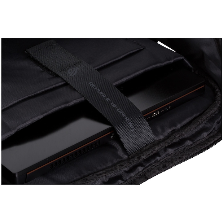 Rucsac ASUS ROG Ranger BP1500 Gri - imagine 8