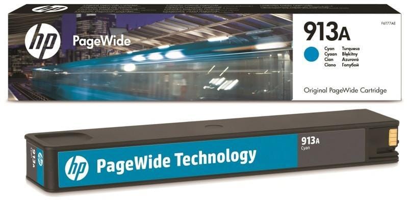 Cartuș Cerneală HP PageWide 913A Cyan F6T77AE
