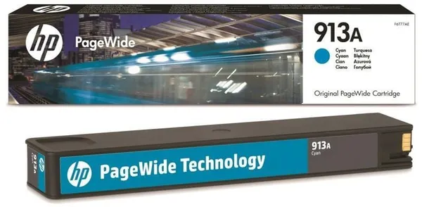 Cartuș Cerneală HP PageWide 913A Cyan F6T77AE