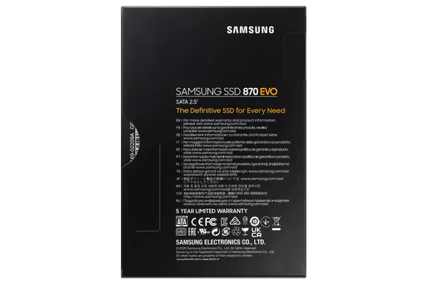 SSD SAMSUNG 870 EVO 4TB 2.5 inch SATA 3 MZ-77E4T0B/EU - imagine 6