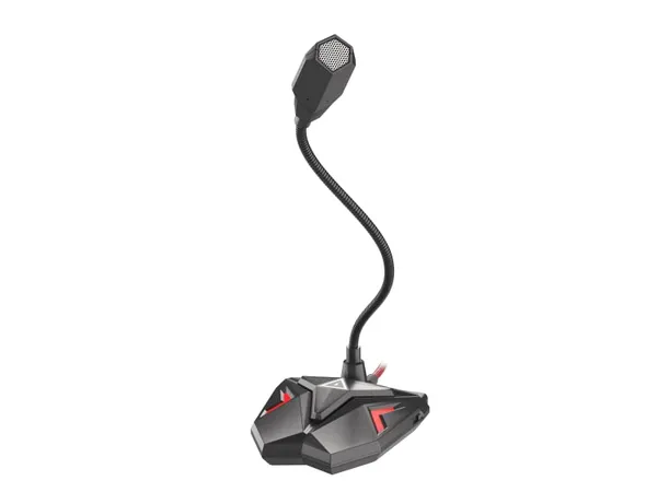 Microfon GENESIS Radium 100 Dinamic USB LED Negru