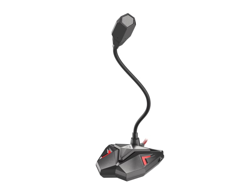 Microfon GENESIS Radium 100 Dinamic USB LED Negru