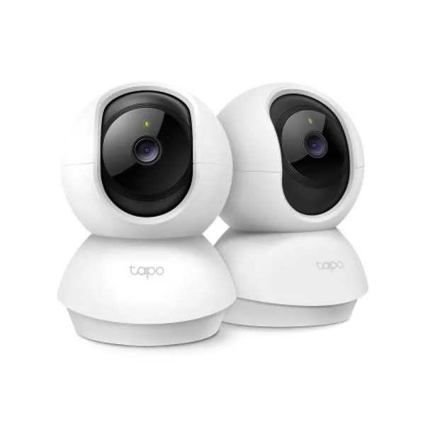 Cameră de Supraveghere TP-LINK Tapo C210P2 Wi-Fi 2K Pan/Tilt Set 2 Bucăți