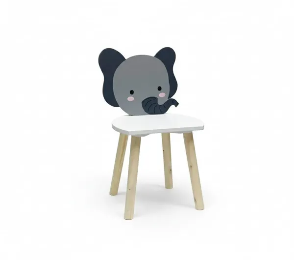 Scaun Copii U-GROW Design Elefant MDF