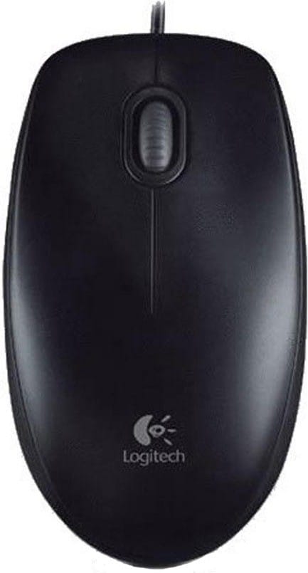 Mouse LOGITECH B100 Cu Fir USB 800 DPI Negru 910-003357