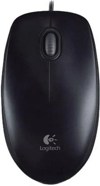 Mouse LOGITECH B100 cu fir USB 800 DPI Negru 910-003357