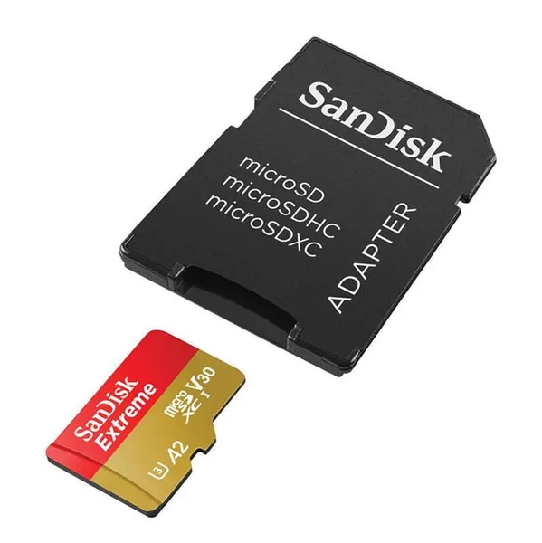 Card MicroSDXC SANDISK Extreme 256GB UHS-I Class 10 - imagine 2