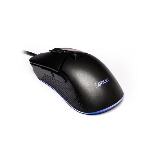 Mouse Gaming SPACER SPGM-PULSAR-PRO Negru