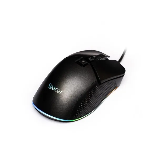 Mouse Gaming SPACER SPGM-PULSAR-PRO Negru 8000 DPI USB - imagine 2