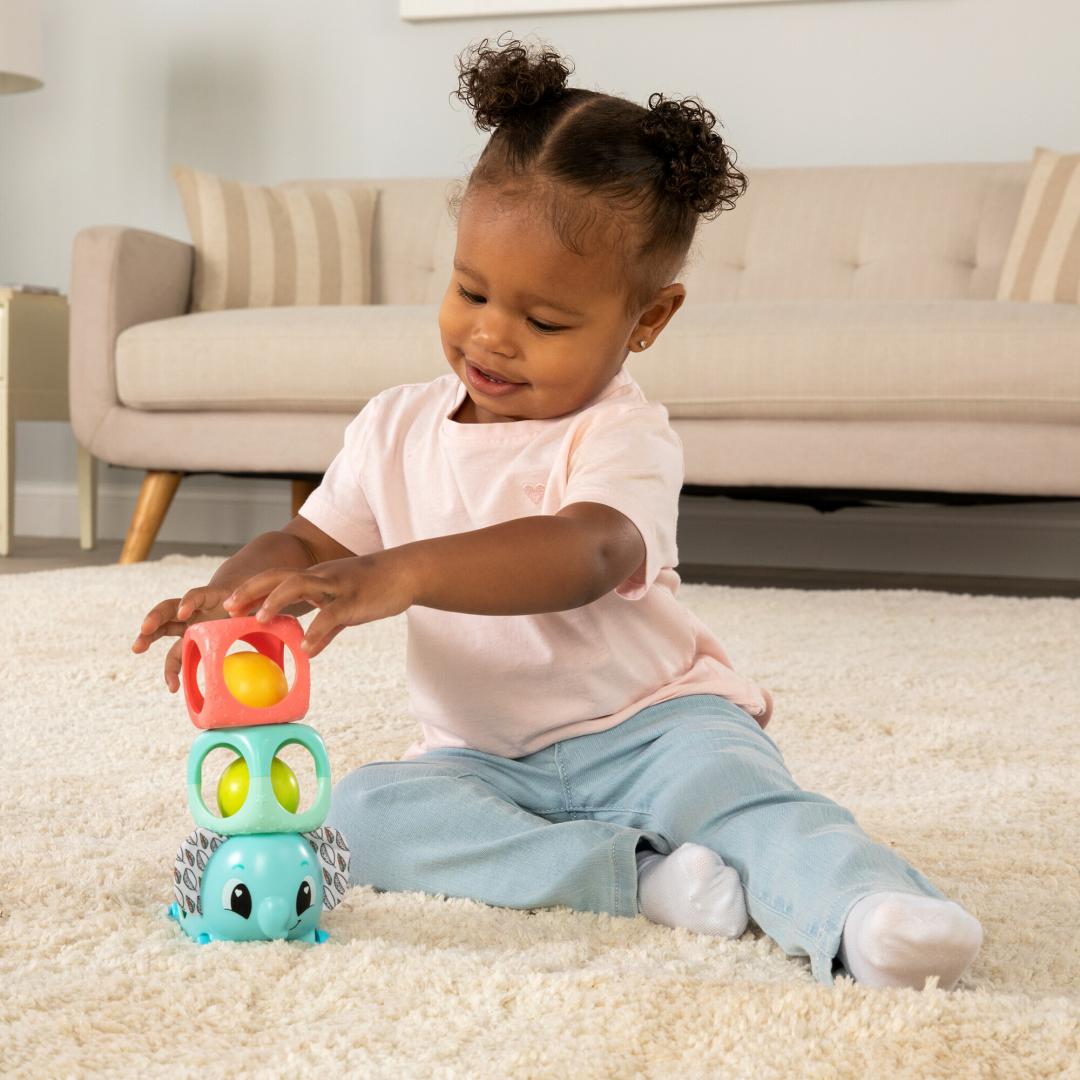 Blocuri pentru stivuire TOMY Lamaze 6 luni+ - imagine 3