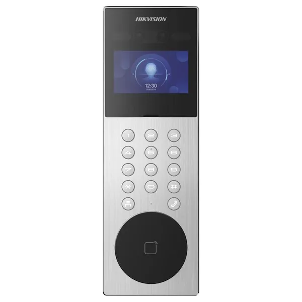Videointerfon HIKVISION DS-KD9203-ME6 2MP Recunoaștere Facială Negru - imagine 2
