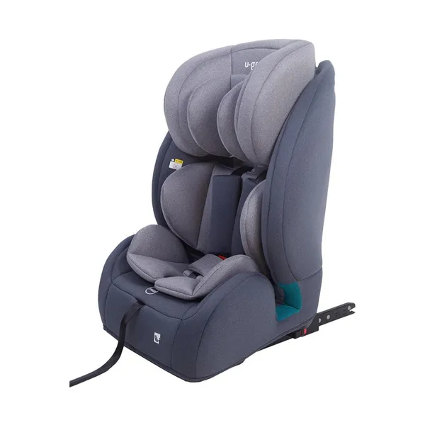 Scaun Auto Copii U-GROW i-Size 76-150cm ISOFIX Top Tether Gri - imagine 2