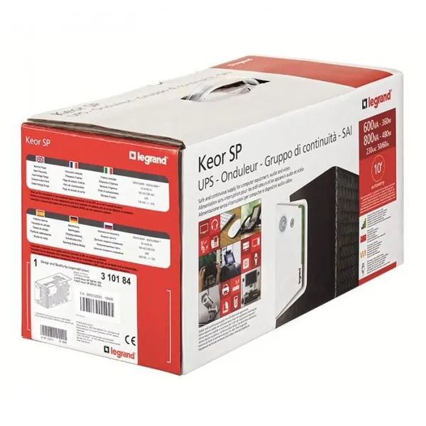 UPS LEGRAND KEOR SP 1000 600W USB Tower