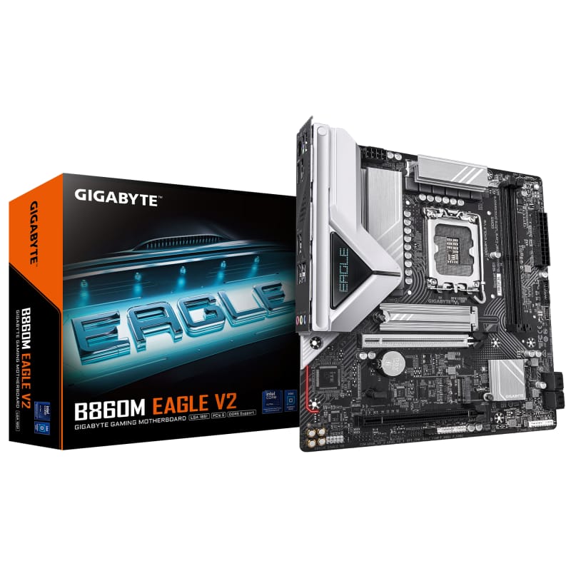 Placă de bază GIGABYTE B860M EAGLE V2 LGA1851 mATX DDR5