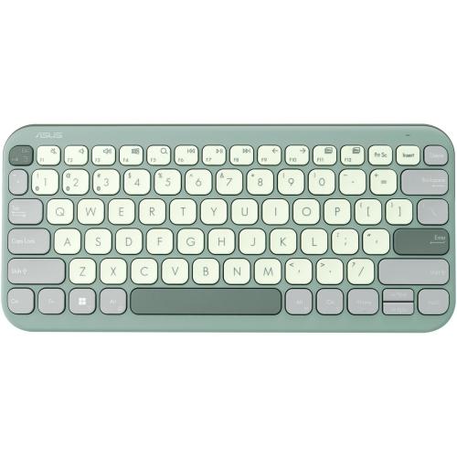 Tastatură ASUS KW100 Wireless Marshmallow Verde