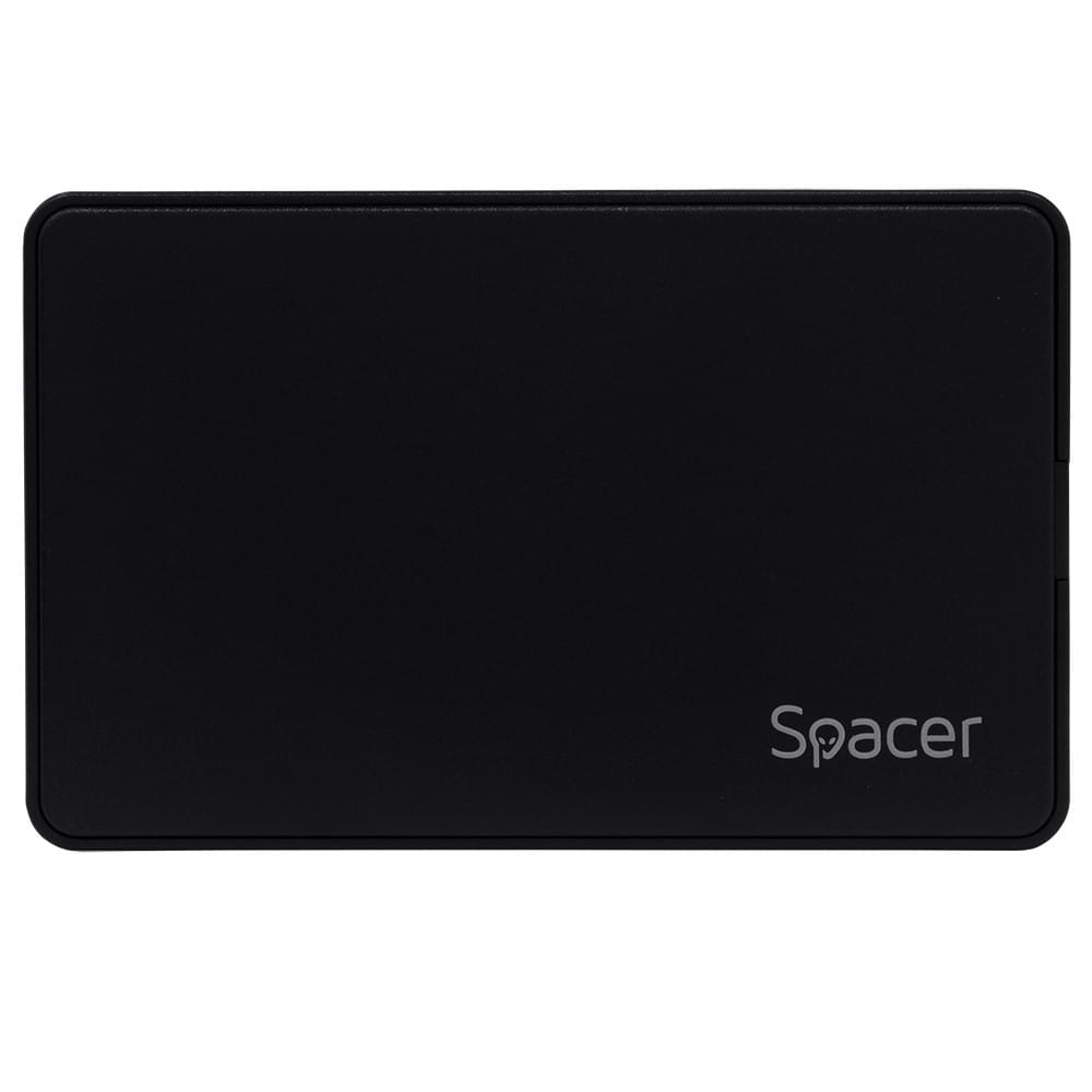 Rack Extern SPACER SPR-TYPE-C-01 USB-C Plastic Negru