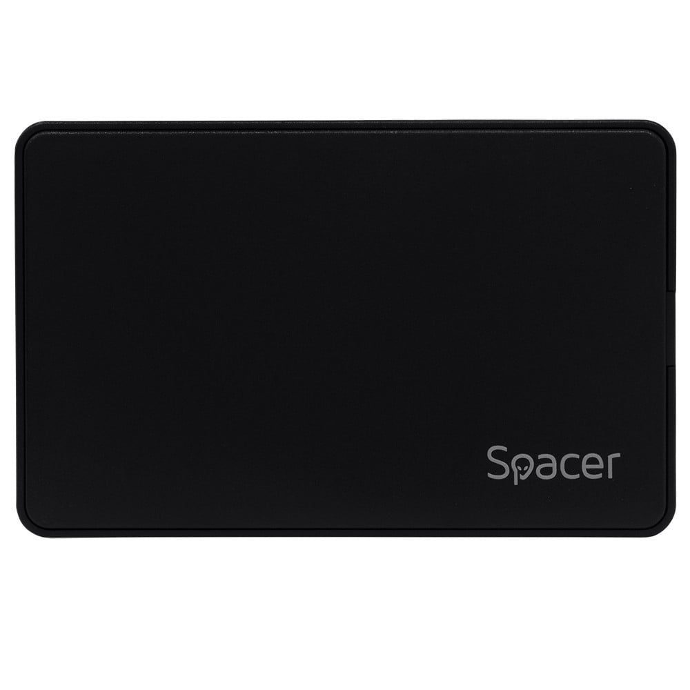 Rack extern SPACER SPR-TYPE-C-01 USB-C Plastic Negru