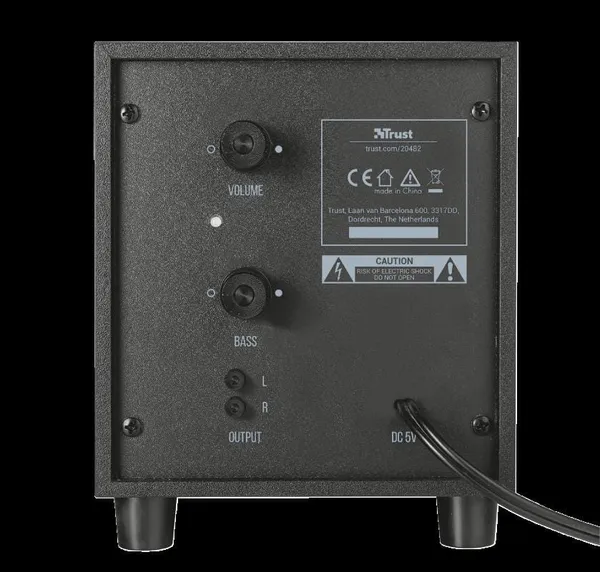 Sistem Audio 2.1 TRUST Avora 9W Negru TR-20442 - imagine 5