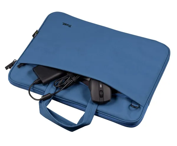 Geantă Laptop TRUST Bologna Bag ECO 16 inch Albastru TR-24448 - imagine 3