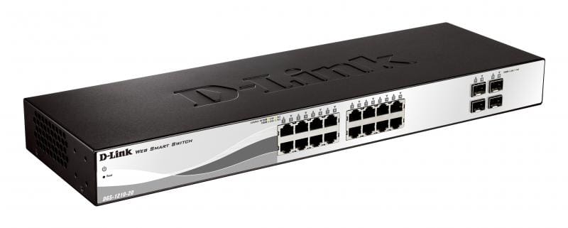 Switch D-LINK DGS-1210-20 16 Porturi Gigabit 4 SFP WebSmart