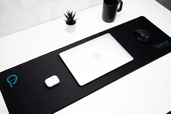 Mousepad Gaming SPACER SP-PAD-GAME-B-BK Negru 900x300mm - imagine 4