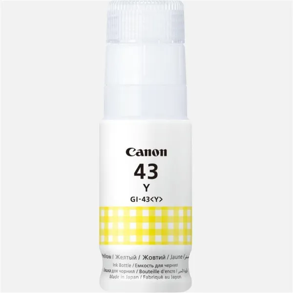 Cartus Cerneala CANON GI-43Y Galben 60ml 4689C001AA - imagine 2