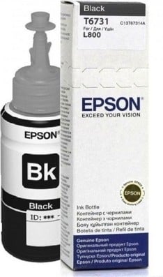 Cartuș cerneală EPSON T6731 Black 70ml Original L800