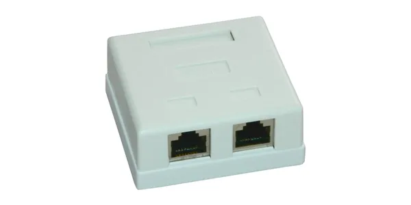 Priză EMTEX EMT-FTP6-2P-PT FTP Dublă Cat.6