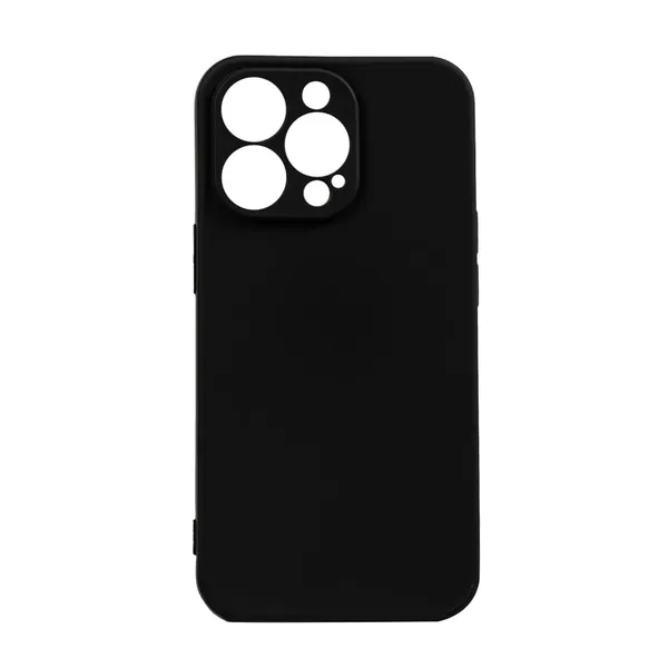 Husă SPACER iPhone 13 Pro Silicon Negru SPPC-AP-IP13P-SLK
