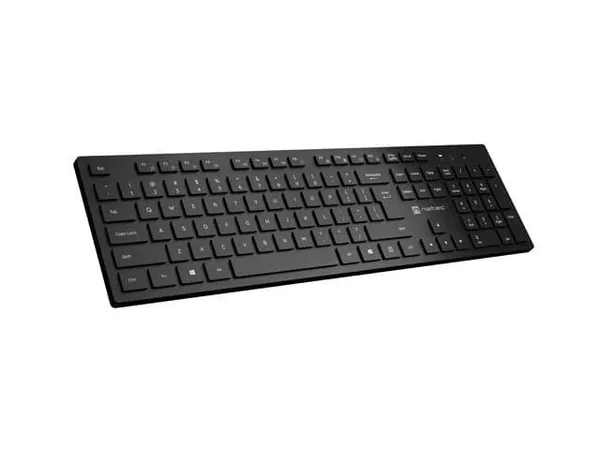 Tastatură NATEC Herring Gaming Wireless RGB Negru NKL-2348 - imagine 3
