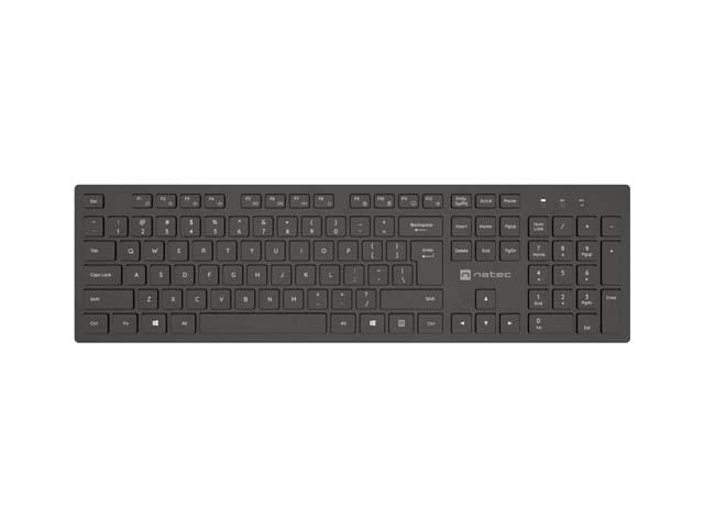 Tastatură NATEC Herring Gaming Wireless RGB Negru NKL-2348