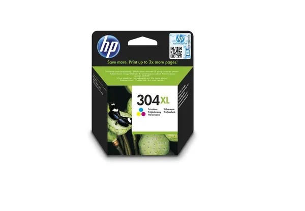 Cartuș Cerneală HP 304XL Color Original - imagine 2